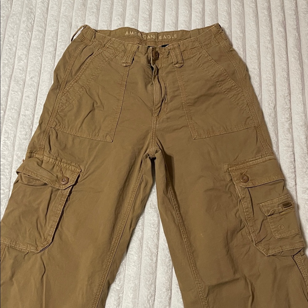 American Eagle Baggy Jogger Cargo | Size 0 Regular - Picture 3 of 12
